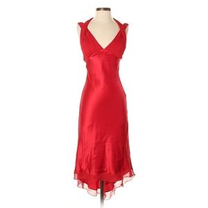 Sexy Cache Red Halter Dress nwt